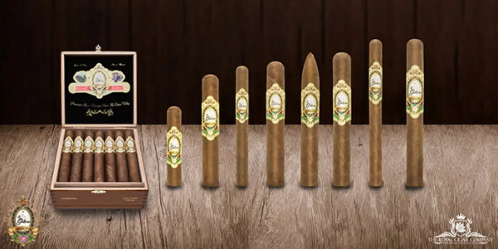 Lineup der Zigarren-Linie Habano von La Galera